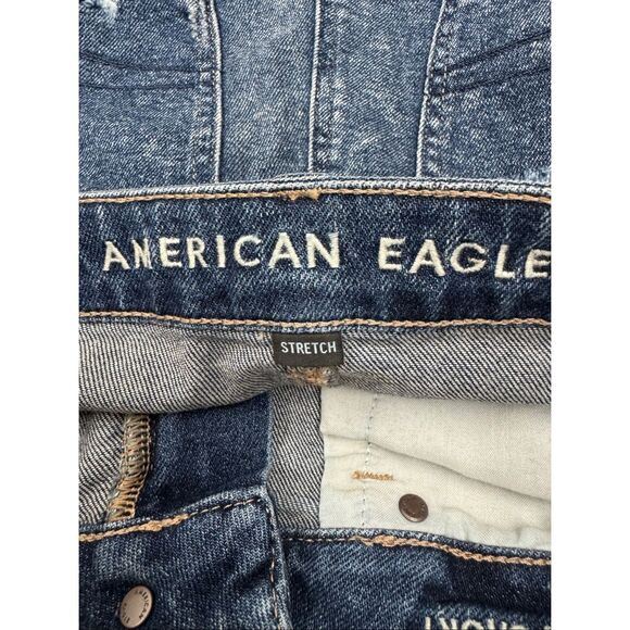 American Eagle Stretch Mom Shorts Size 10 - Picture 3 of 7